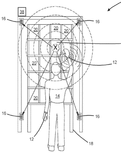 Patent describing the Amazon wristband for workers