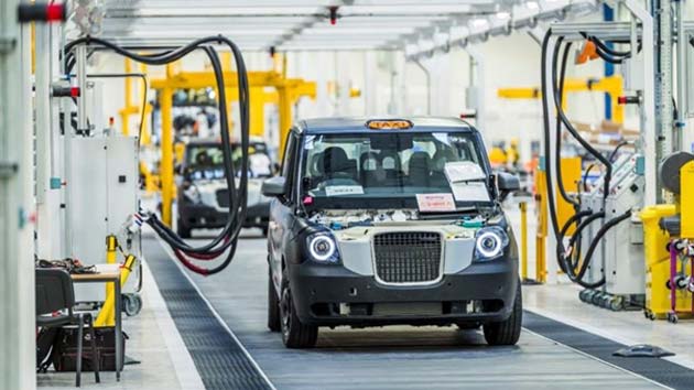 The new electric taxi will roll off the production line at Ansty Park later this year (London Taxi Company)