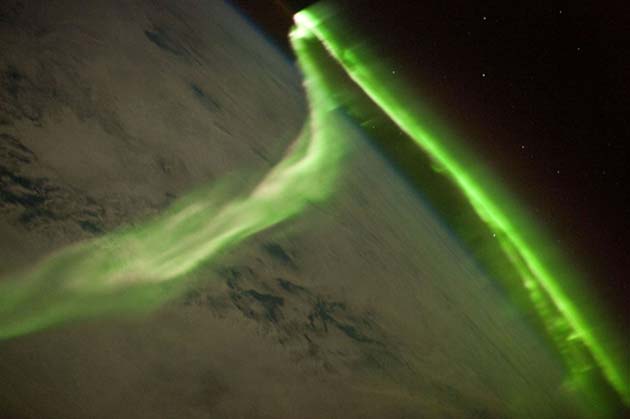 Image of the aurora. Image source: NASA