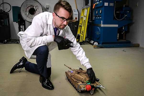 Full-size, hydrogen-powered tanks might also be an option U.S. Army photo by David McNally