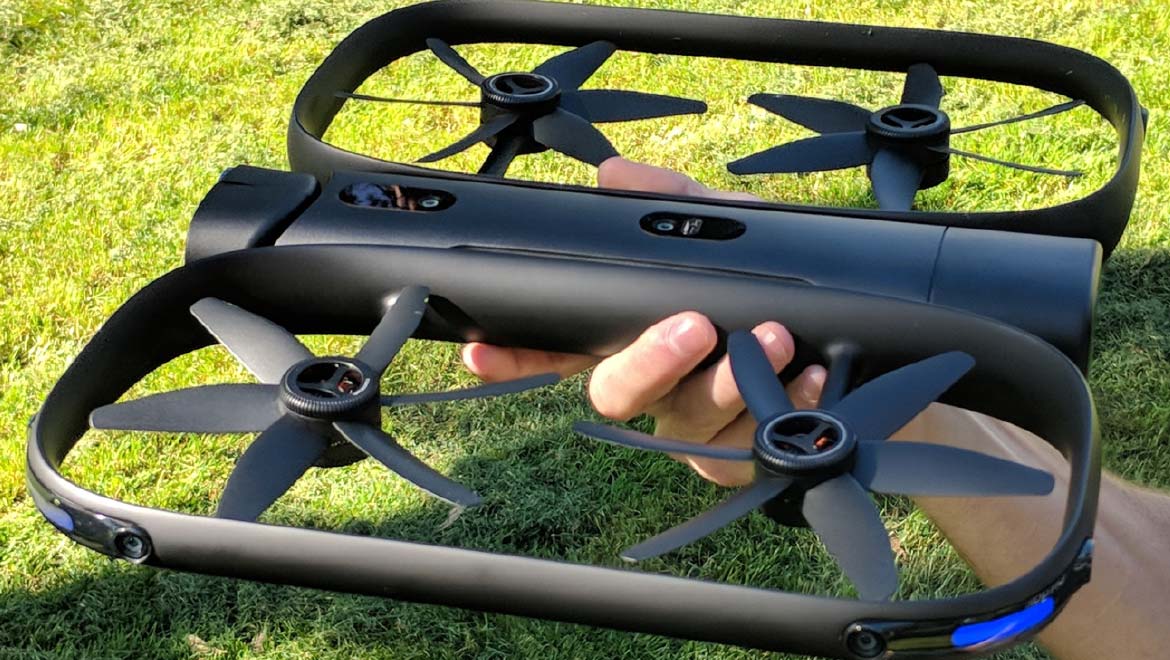 Meet the Location-Tracking, AI-Powered, Self-Flying Drone, R1