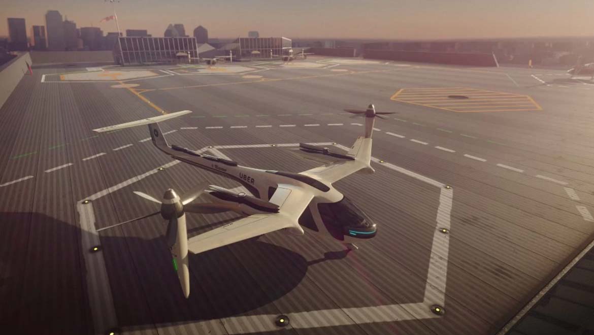 Uber and NASA Plan To Launch Passenger Flying Taxis