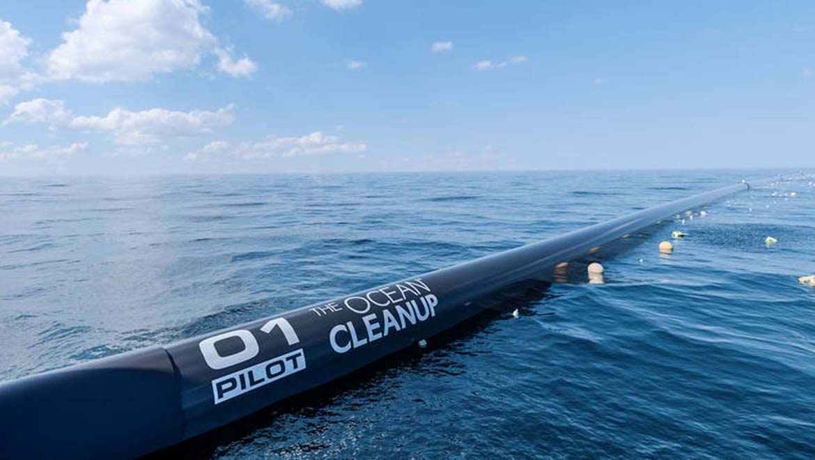 Newly Designed System For Ocean Clean-up in 2018