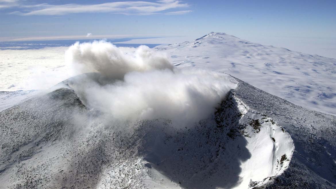 Has the Largest Volcanic Region on Earth Been Discovered Underneath Antarctica?