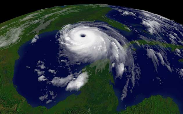 Storm Events Hurricane Katrina regional imagery