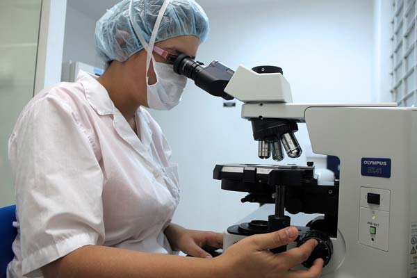 Microscope diagnosis 
